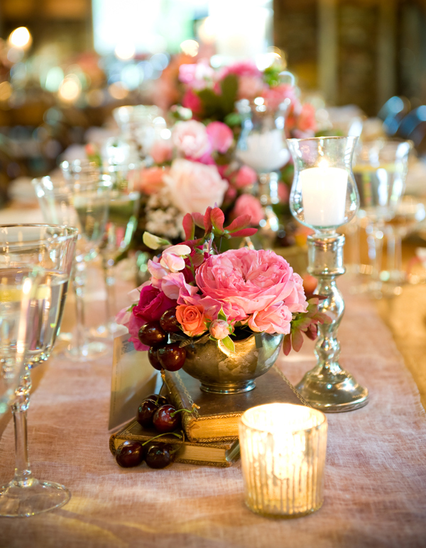Цветы в декоре, Оформление свадебного стола
